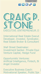 Mobile Screenshot of craigpstone.com